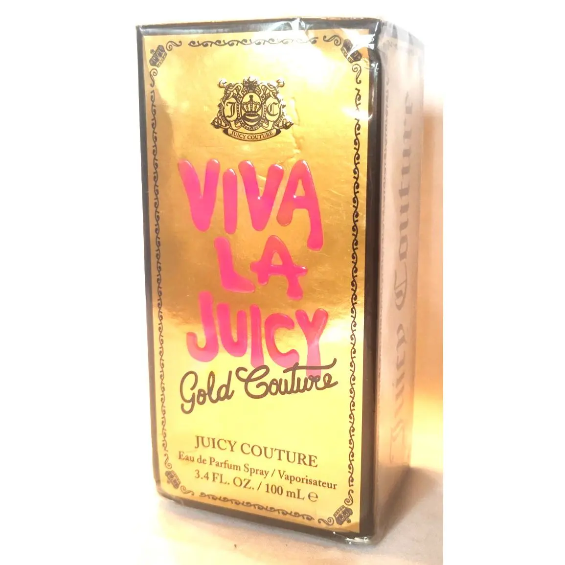 Viva la Juicy Gold Couture Eau de Parfum Natural Spray  3.4 fl oz by Juicy Couture