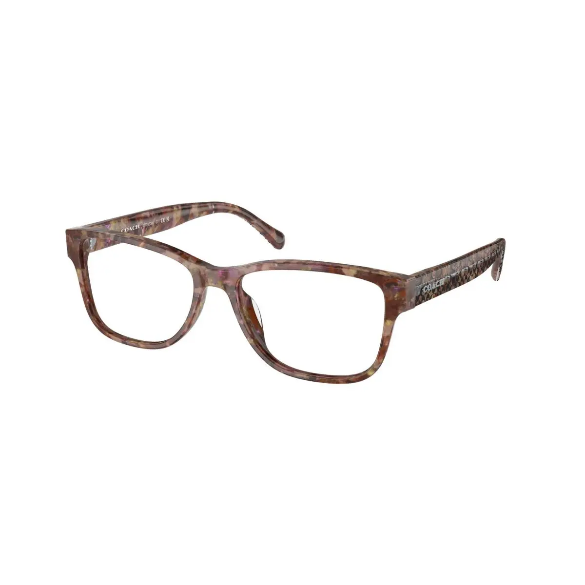 HC 6208 U Petal Tortoise 5739 Size 54 Eyeglasses by Coach