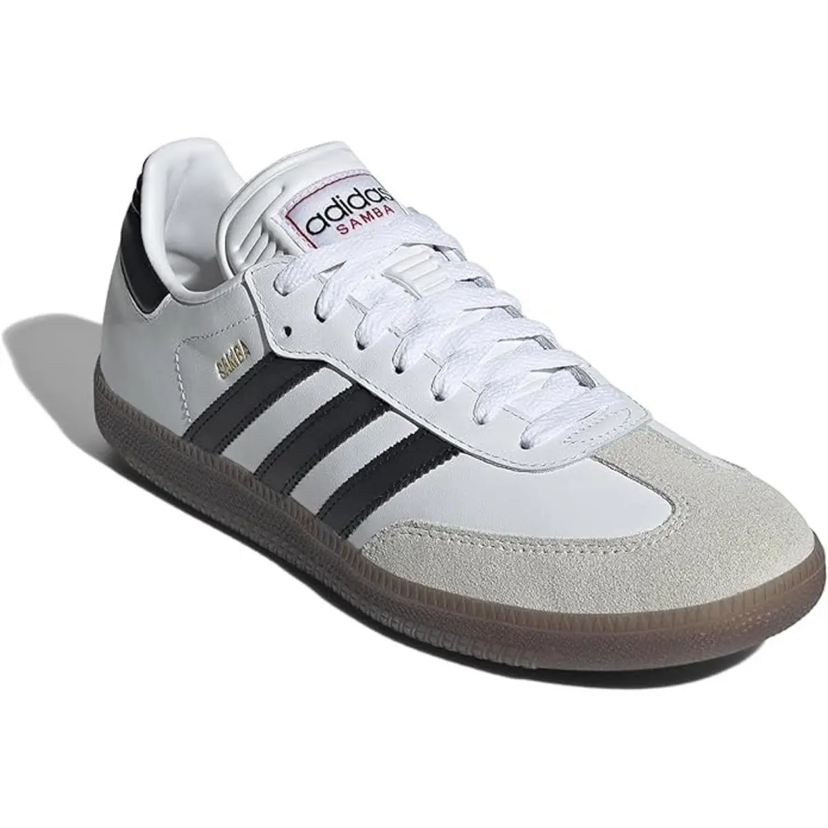 Unisex Samba Indoor Sneaker White/black/vivid Red-sz 10 US Men by Adidas