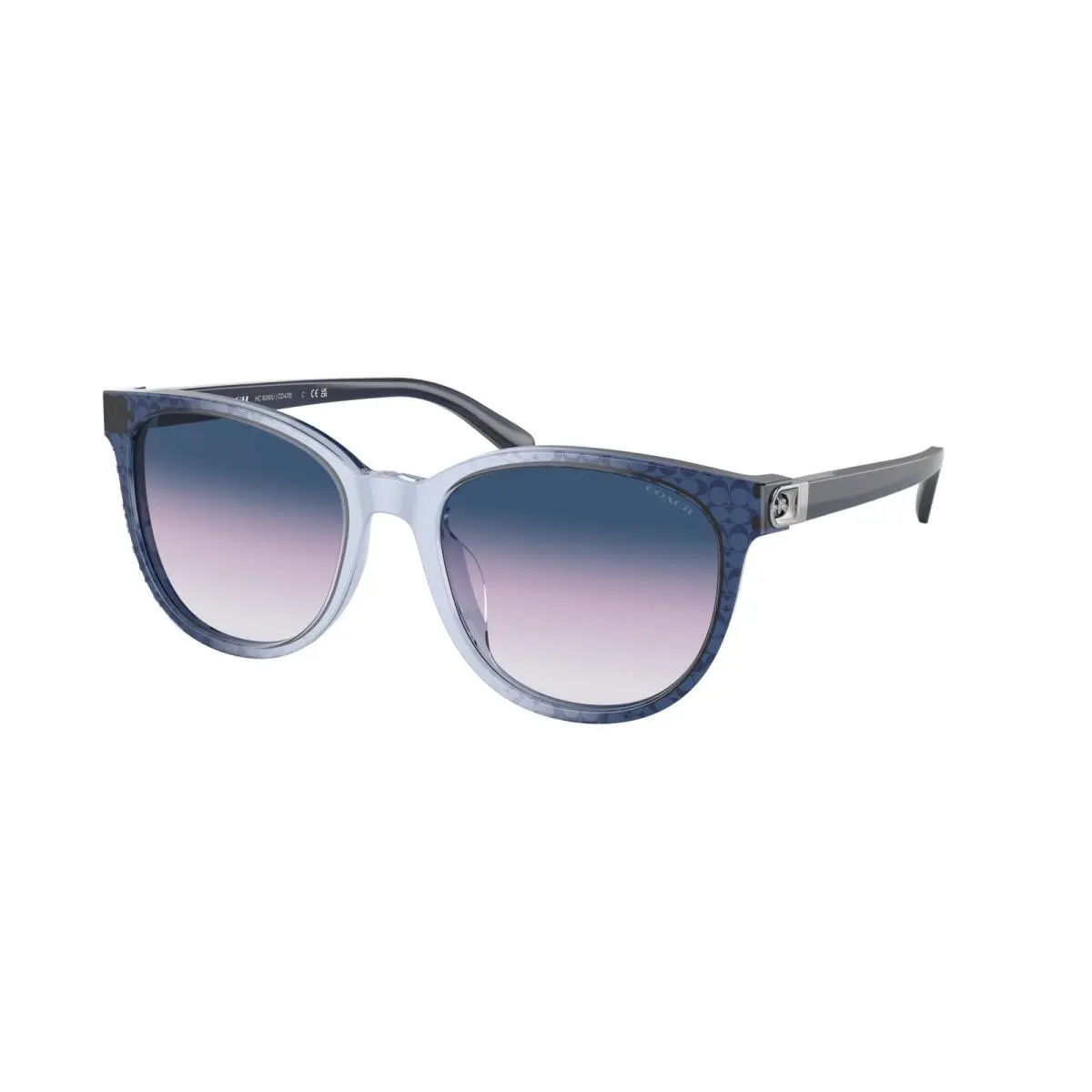 HC 8350 U Cd478 Blue Gradient Signature 57088H Size 54 Sunglasses by Coach
