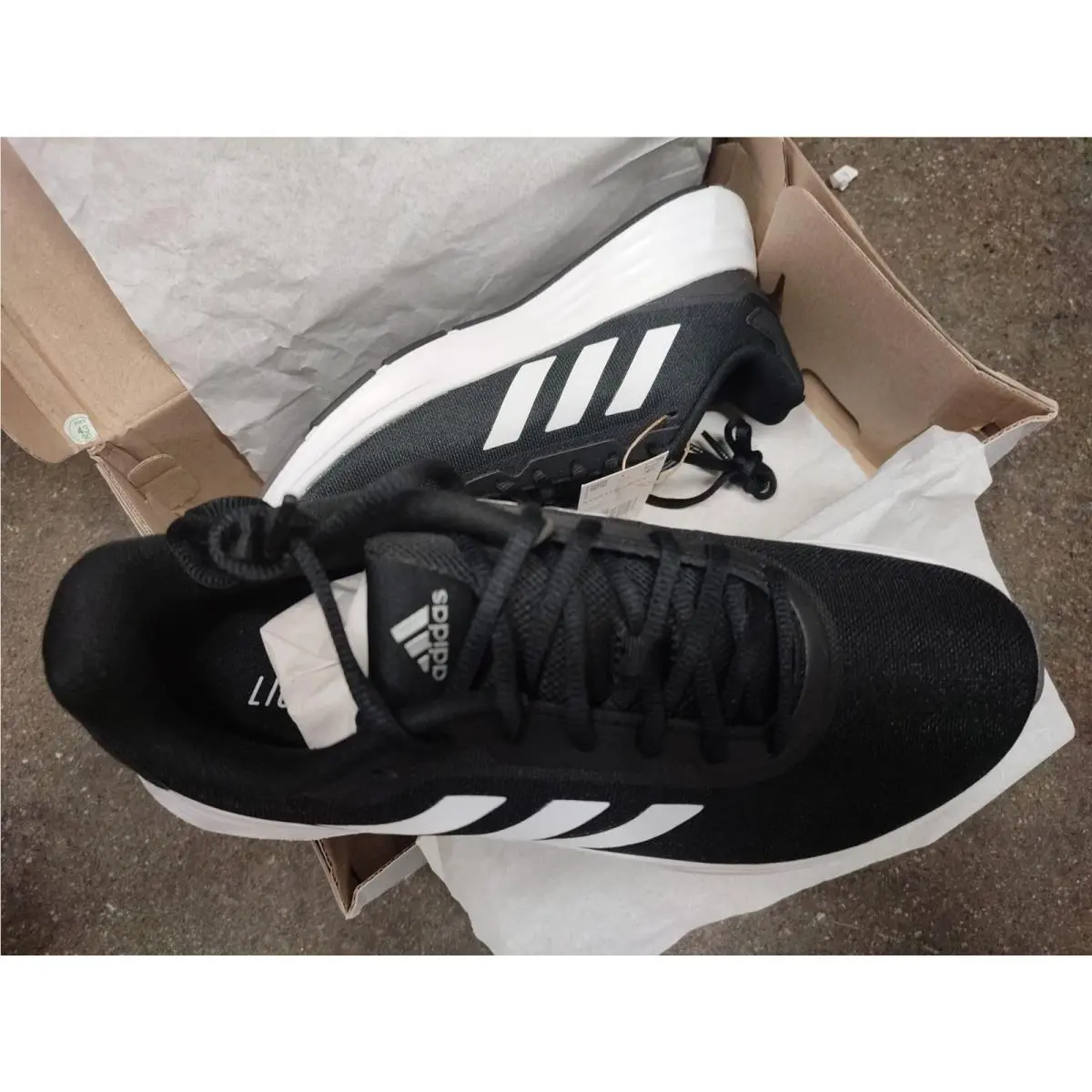 Adidas shoes - adidas Start Your Run - Start Your Run - GY9234 - Black/White 1