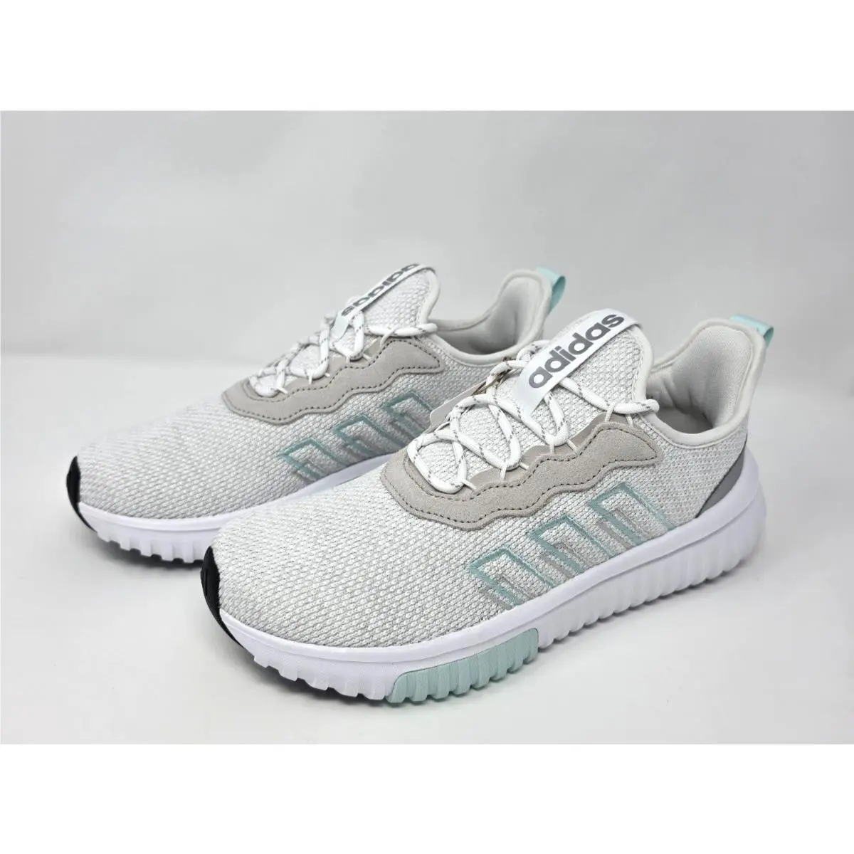 Kaptir Flow 2.0 White/aqua/silver Metallic Women`s Size 7 by Adidas