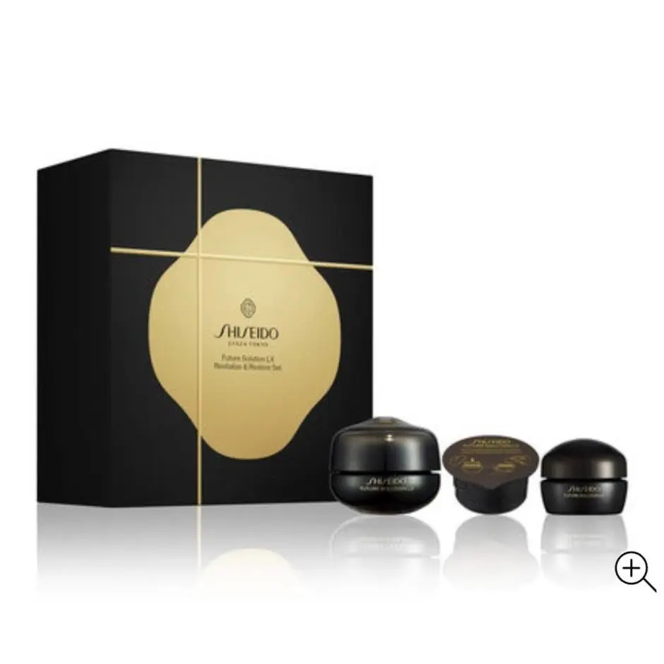 Future Solution LX Revitalize Restore Set Ginza Tokyo Made France by Shiseido