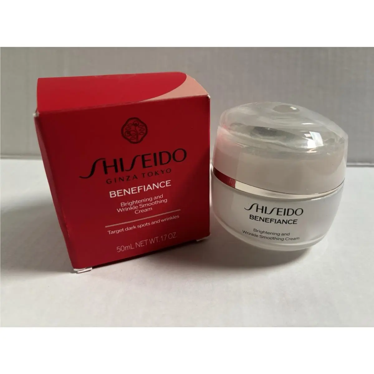 Ginza Tokyo Benefiance Brightening Wrinkle Smoothing Cream 50ml by Shiseido