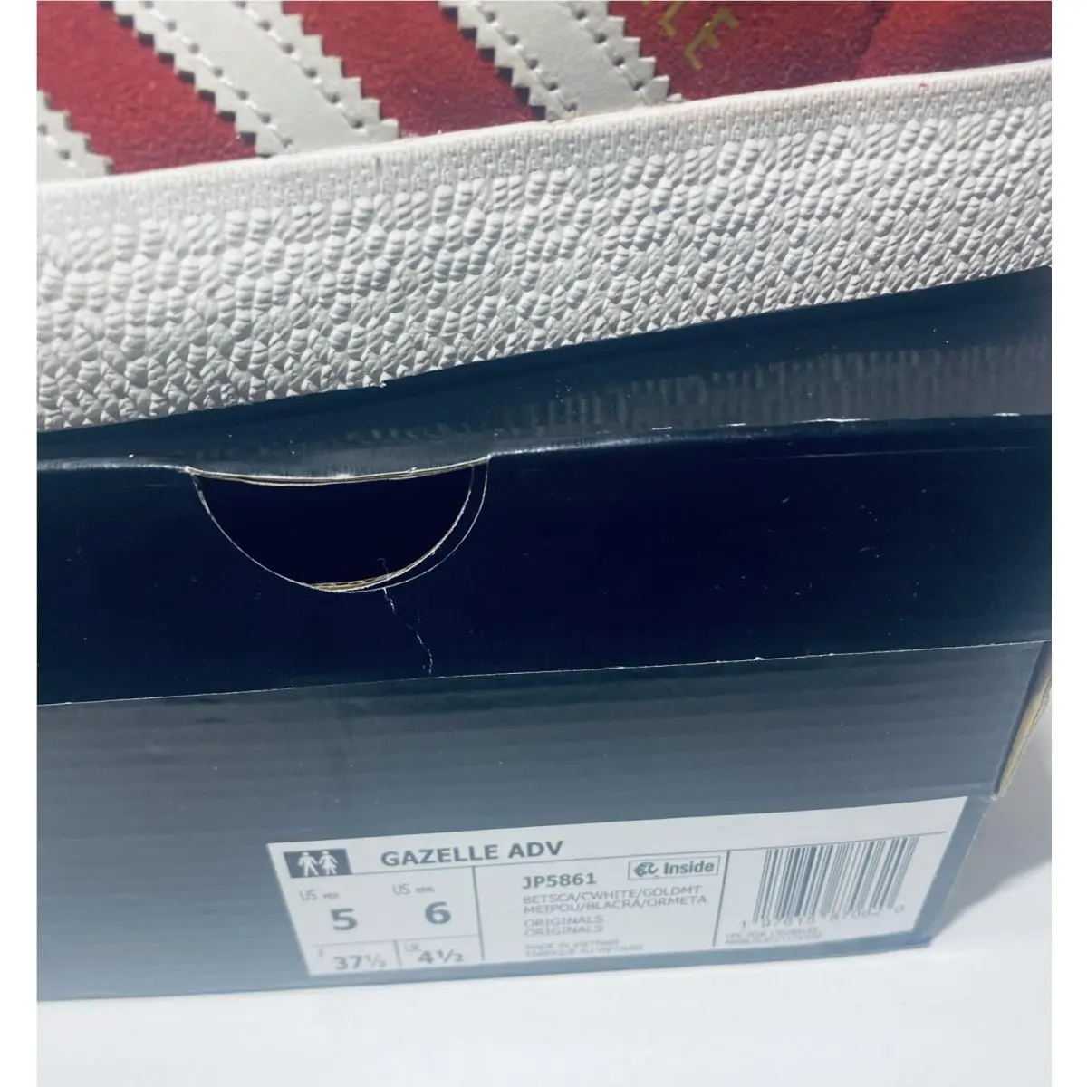 Adidas shoes - adidas Gazelle - Gazelle - Better Scarlet/Red, Manufacturer: Better Scarlet/Red 3