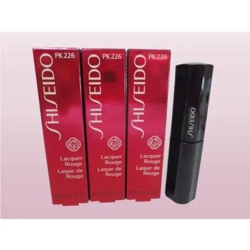 Lacquer Rouge PK226 0.2 OZ Box Lot OF 3 by Shiseido