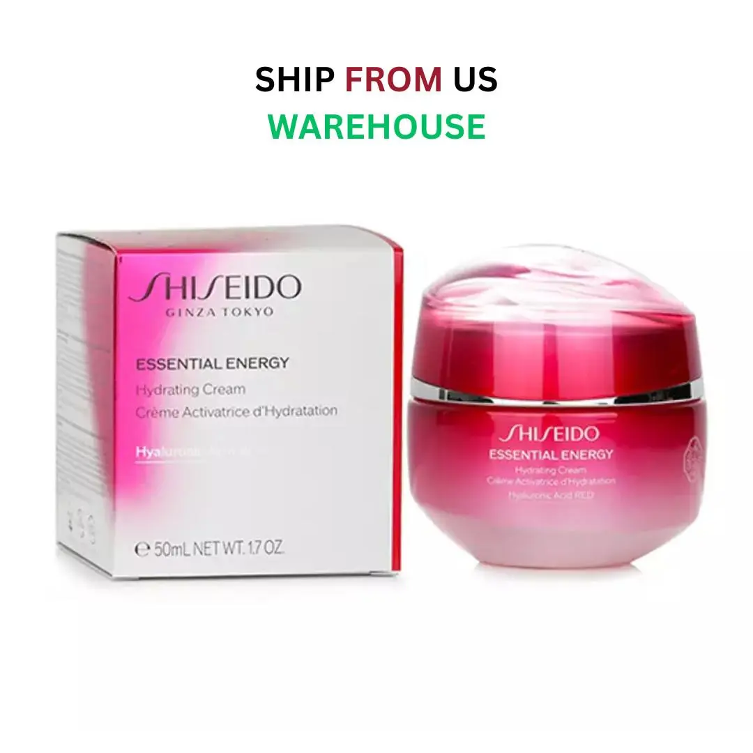 Essential Energy Hydrating Cream 1.7 oz 50ml Hyaluronic Acid by Shiseido