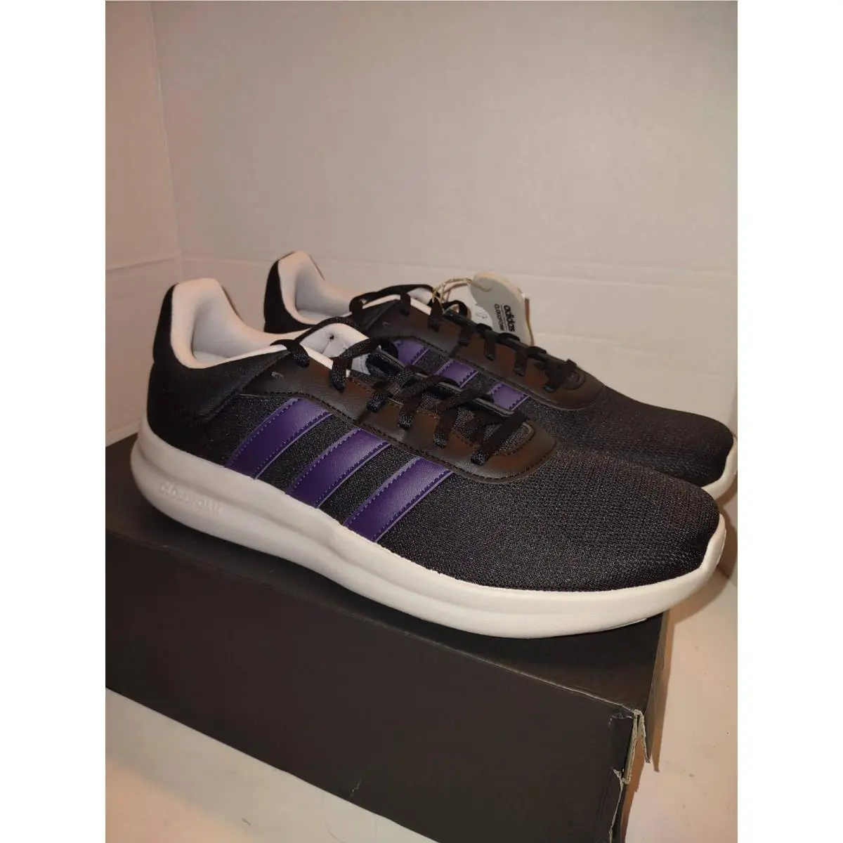 Adidas shoes - Lite Racer 4.0 - Lite Racer - JR8543 - Black (UPC: 197621983420) 8