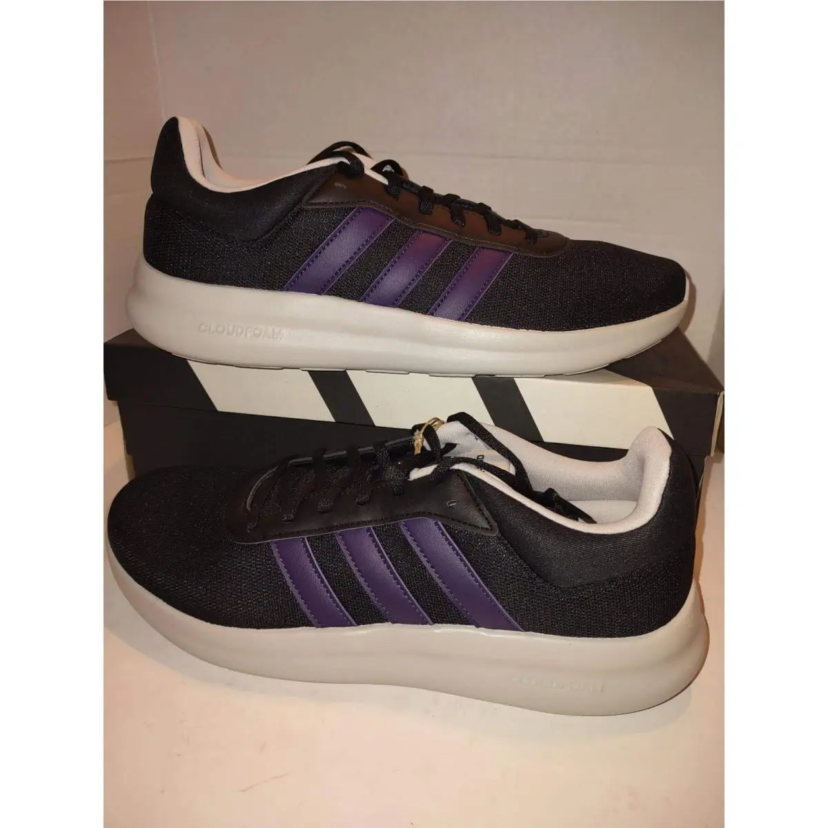 Adidas shoes - Lite Racer 4.0 - Lite Racer - JR8543 - Black (UPC: 197621983420) 12