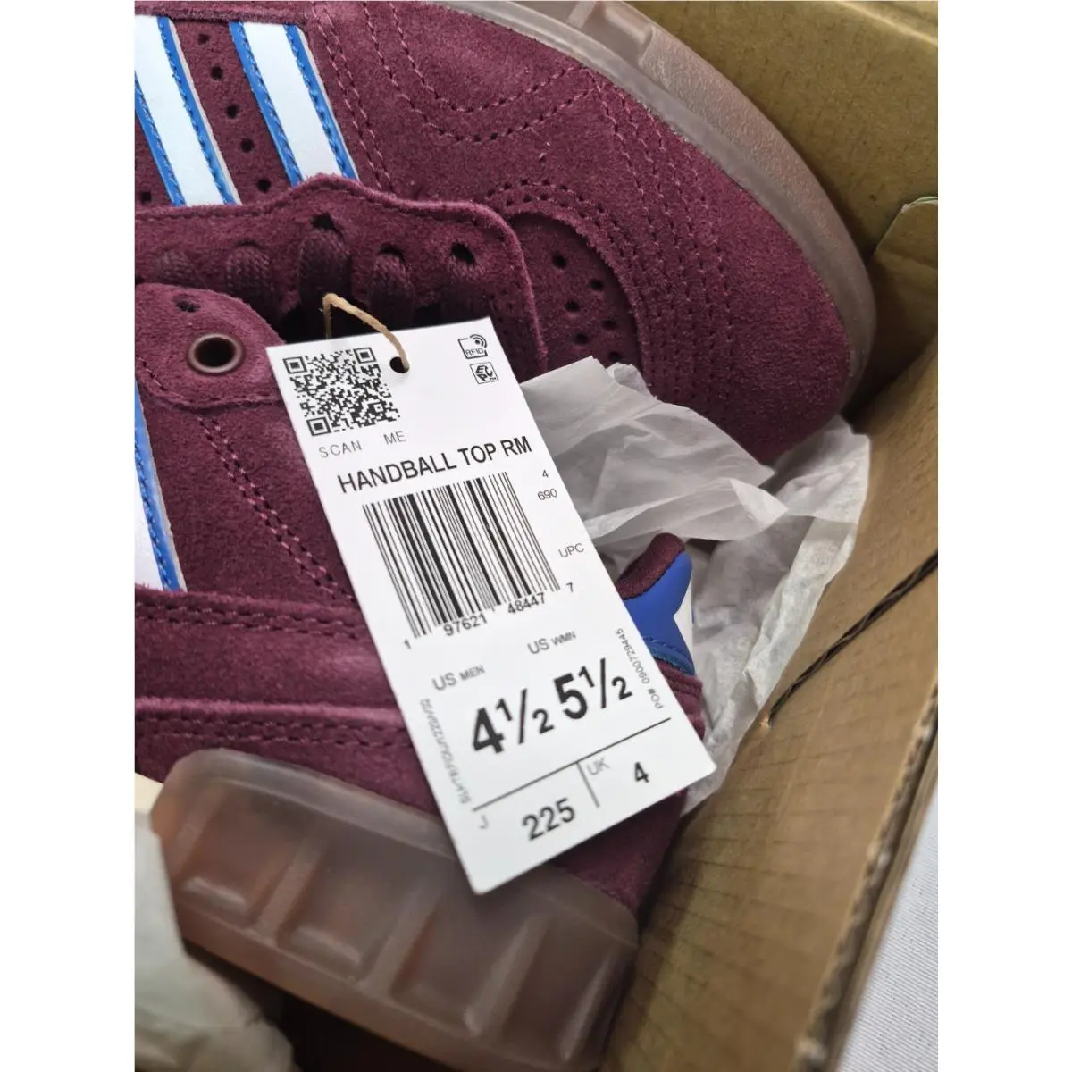 Adidas shoes - adidas Originals - Originals - JR3657 - Maroon/Cloud White/Blue (UPC: 197621484477) 11