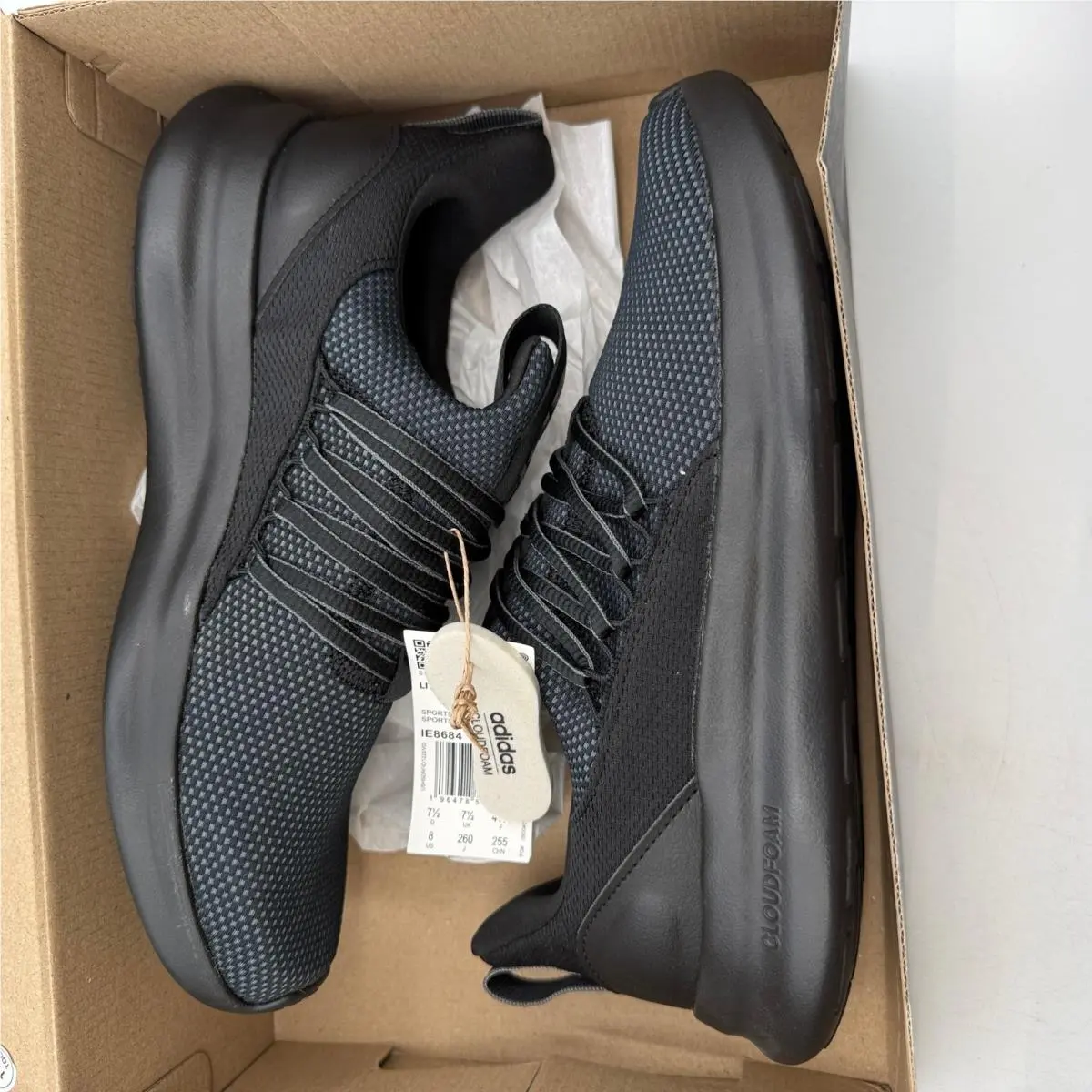 Adidas shoes - Lite Racer Adapt 7.0 Wide - Black 4