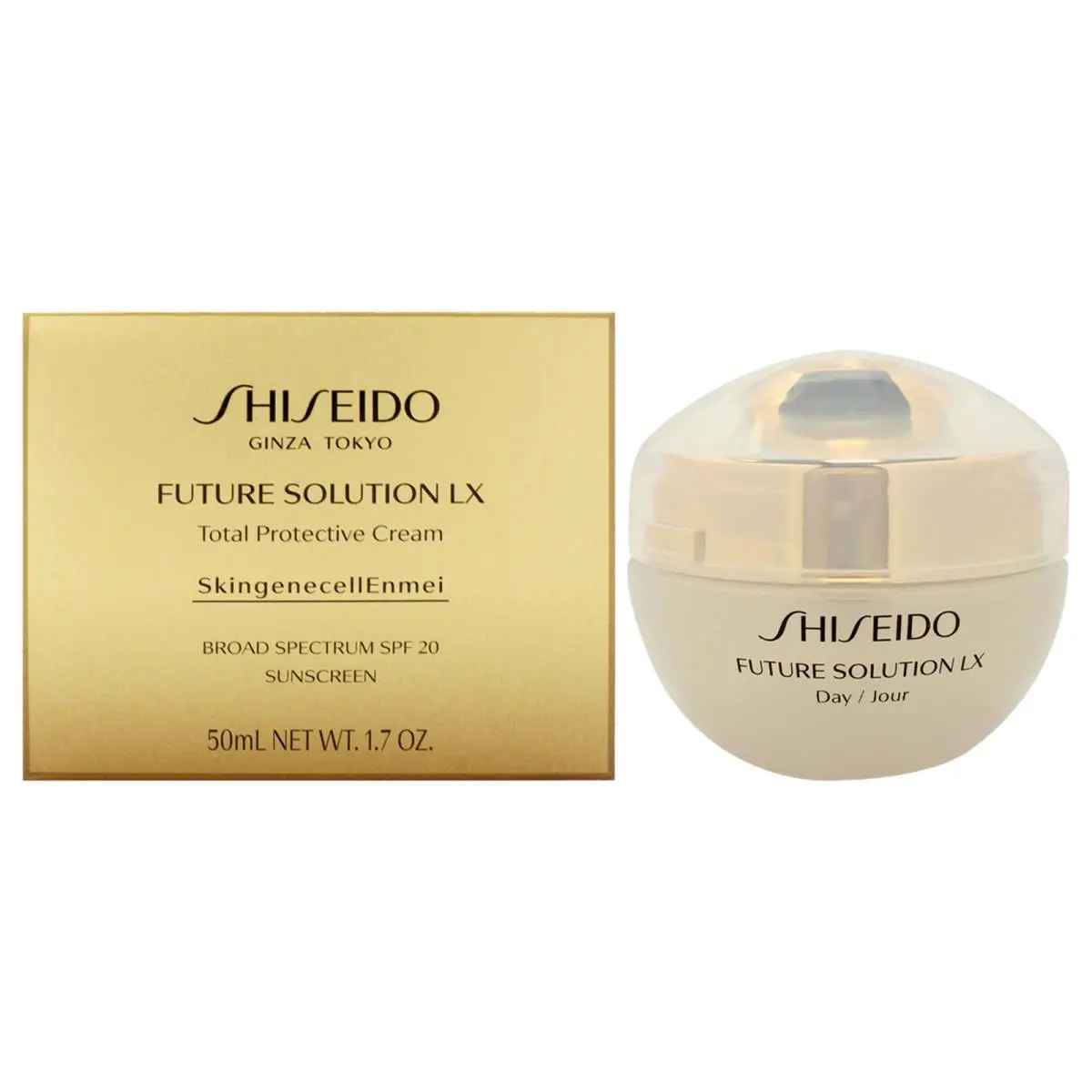 3 Pack Future Solution LX Total Protective Cream Spf 20  1.8 oz by Shiseido