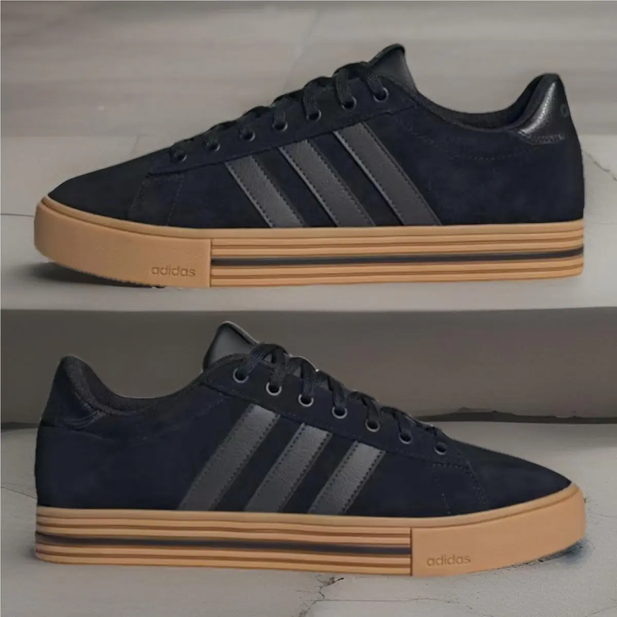 Adidas shoes - Daily 4.0 - Daily - Black, Gum 5