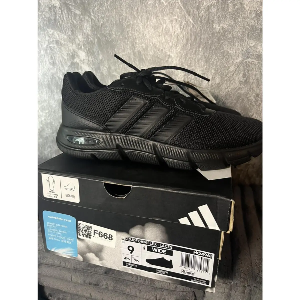 Adidas shoes - adidas Cloudfoam - Cloudfoam - ID4060 - Black 0
