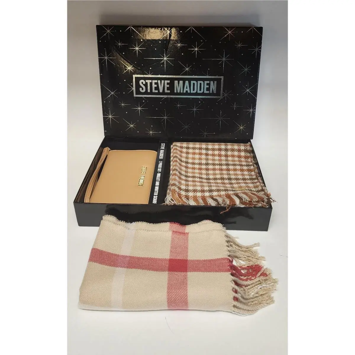 2pc Scarf Wallet Set/ Free Scarf by Steve Madden