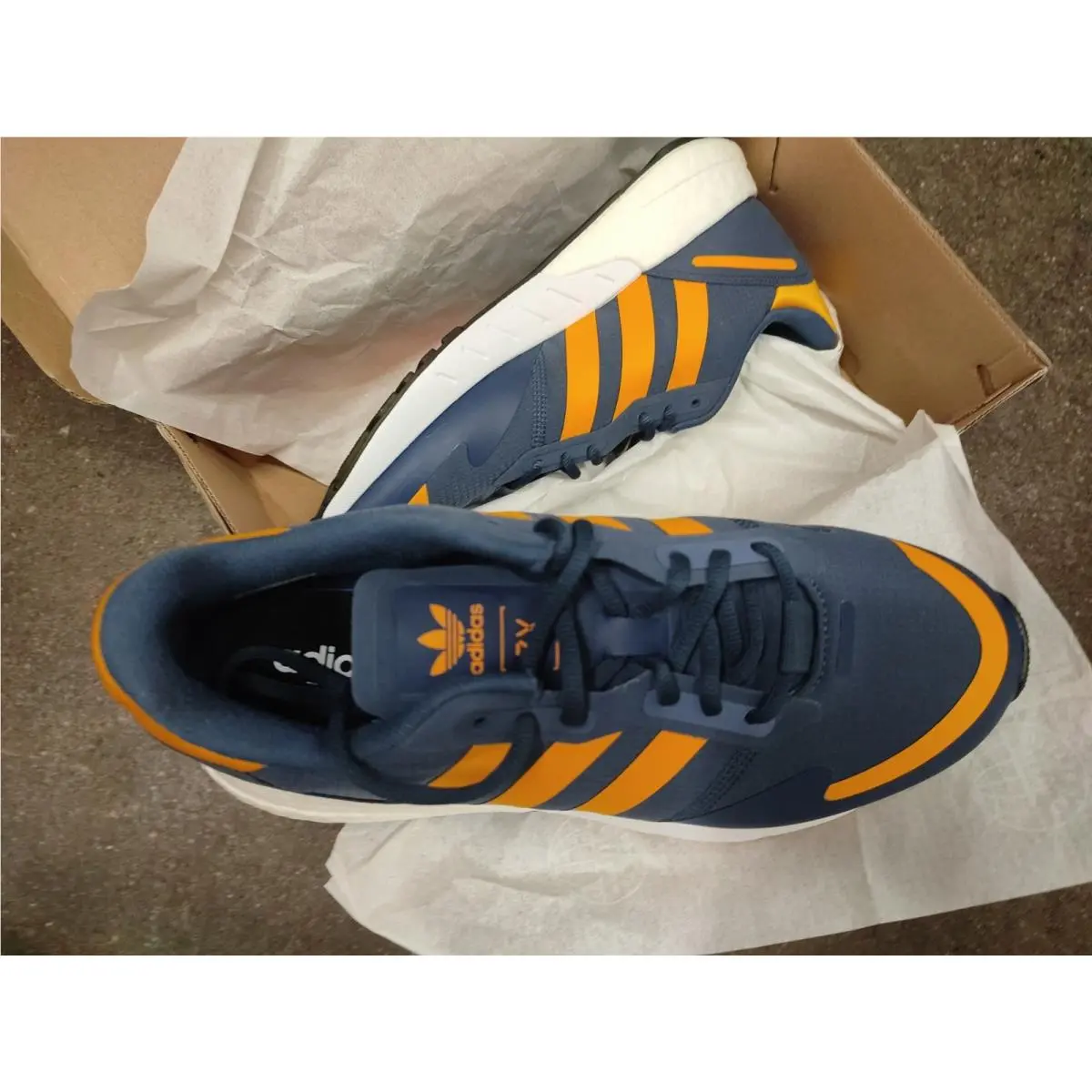 Adidas shoes - adidas - H00416 - Crew Navy/Semi Solar Gold/Crew Navy 1