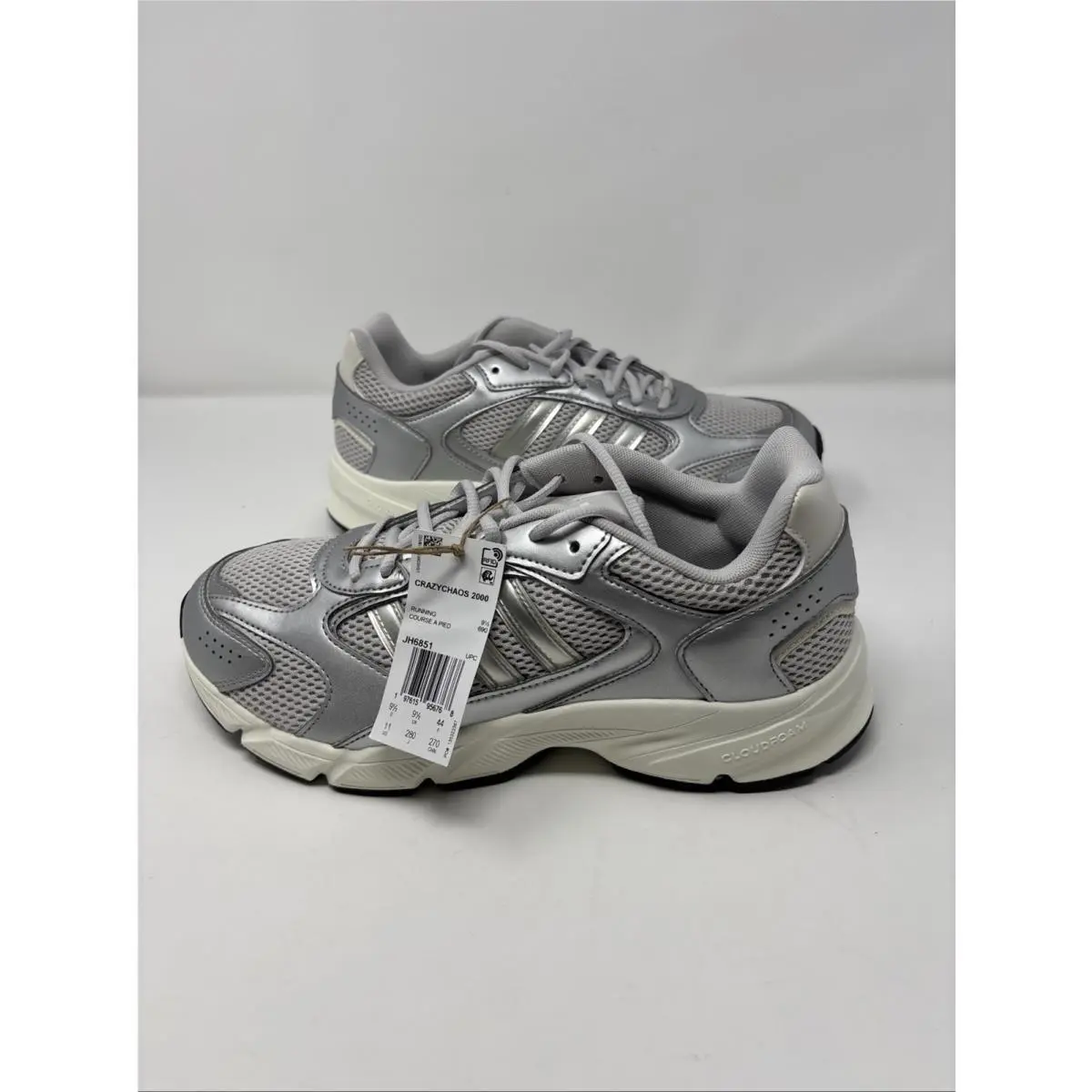 Adidas shoes - adidas Crazychaos 2000 Lace Up - JH6851 - Grey, Silver 12