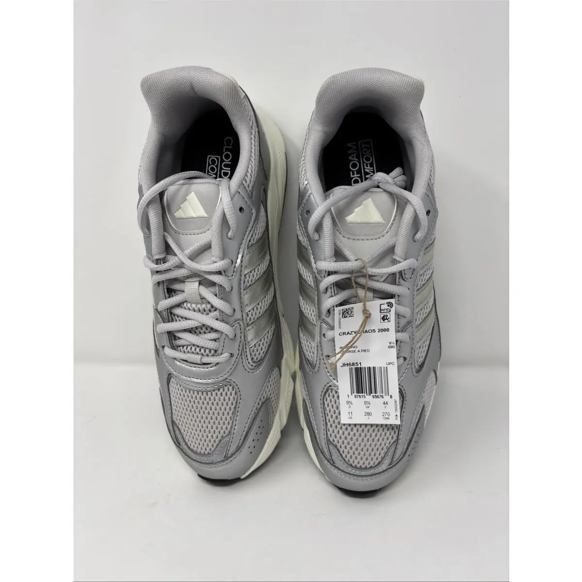 Adidas shoes - adidas Crazychaos 2000 Lace Up - JH6851 - Grey, Silver 7