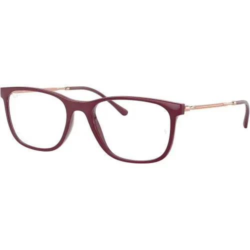 Ray-ban RX7244 8099 53mm Eyeglasses Bordeaux / Clear Demo Lens