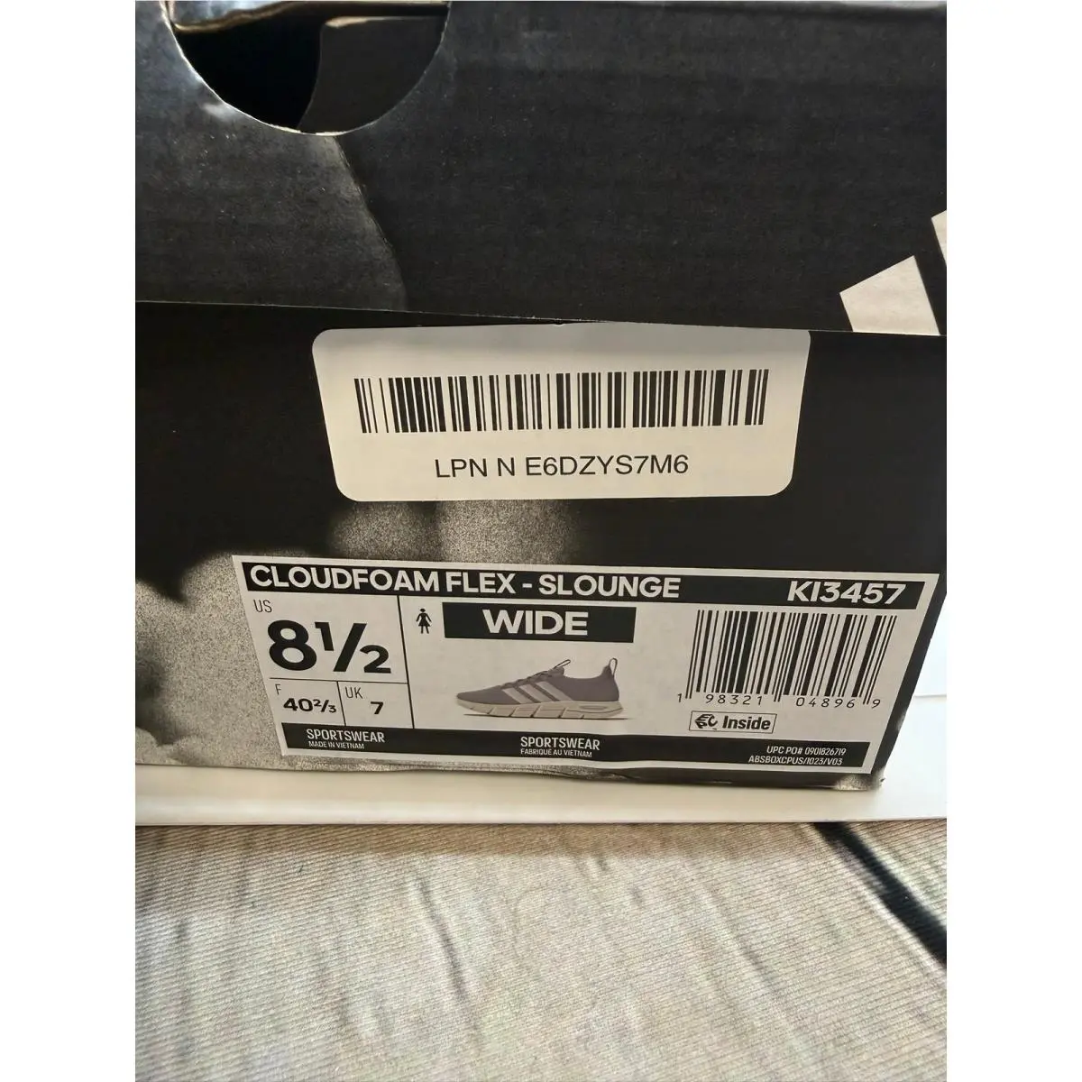 Adidas shoes - CLOUDFOAM FLEX - CLOUDFOAM FLEX - KI3457 - Gray 4