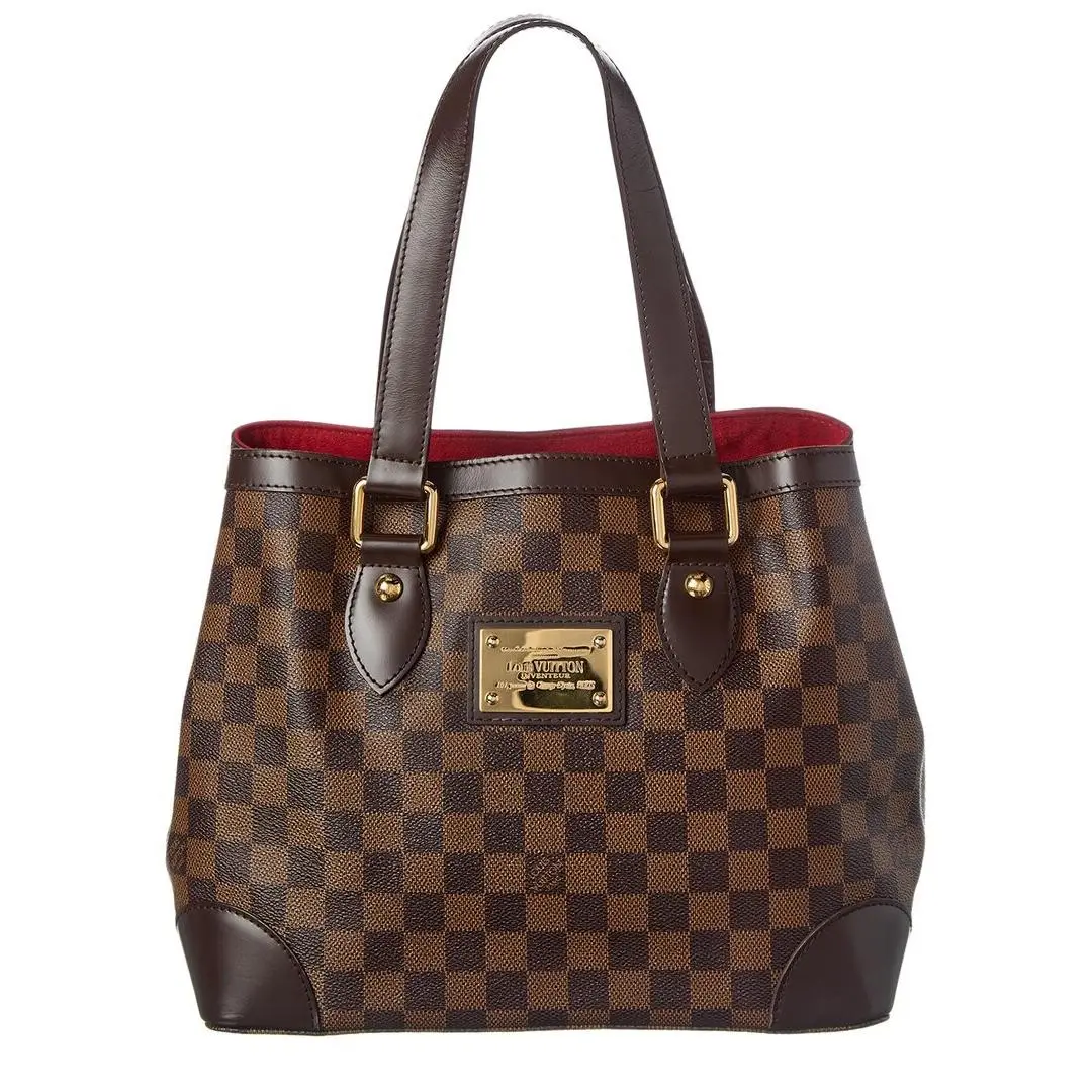 Brown Damier Ebene Coated Canvas Hampstead Pm by Louis Vuitton
