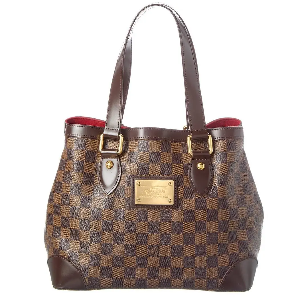 Brown Damier Ebene Coated Canvas Hampstead Pm by Louis Vuitton