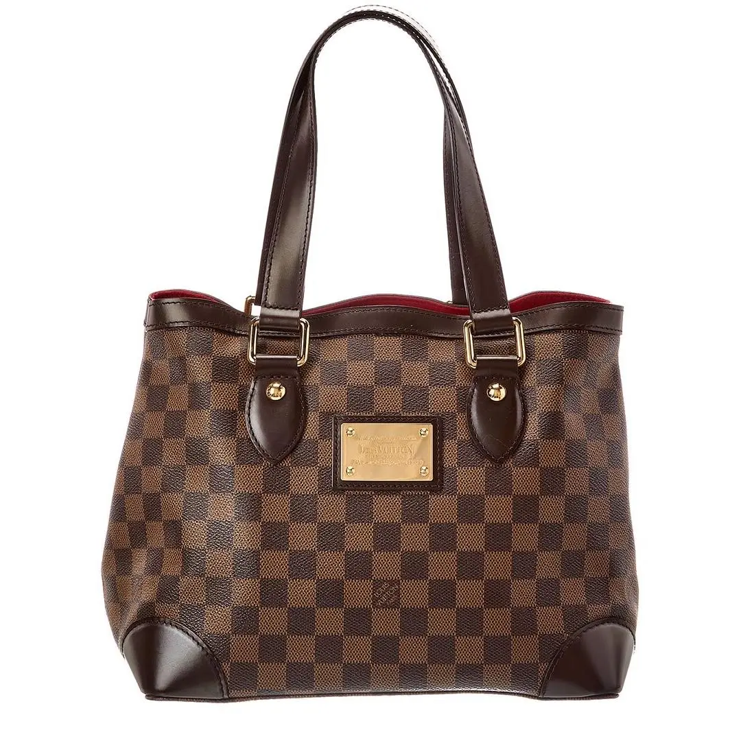 Brown Damier Ebene Coated Canvas Hampstead Pm by Louis Vuitton