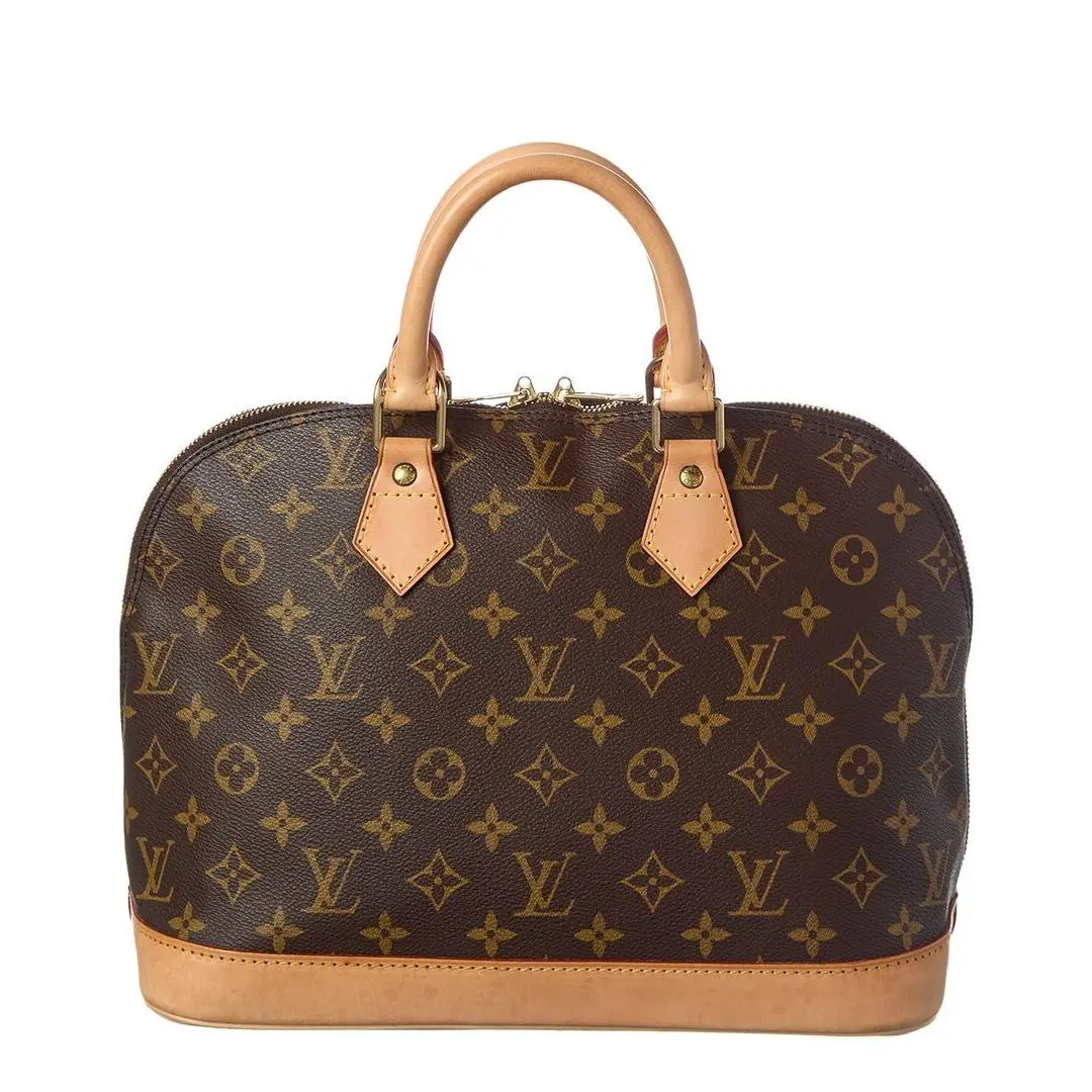 Brown Monogram Coated Canvas Alma Pm Pre-loved Women`s by Louis Vuitton