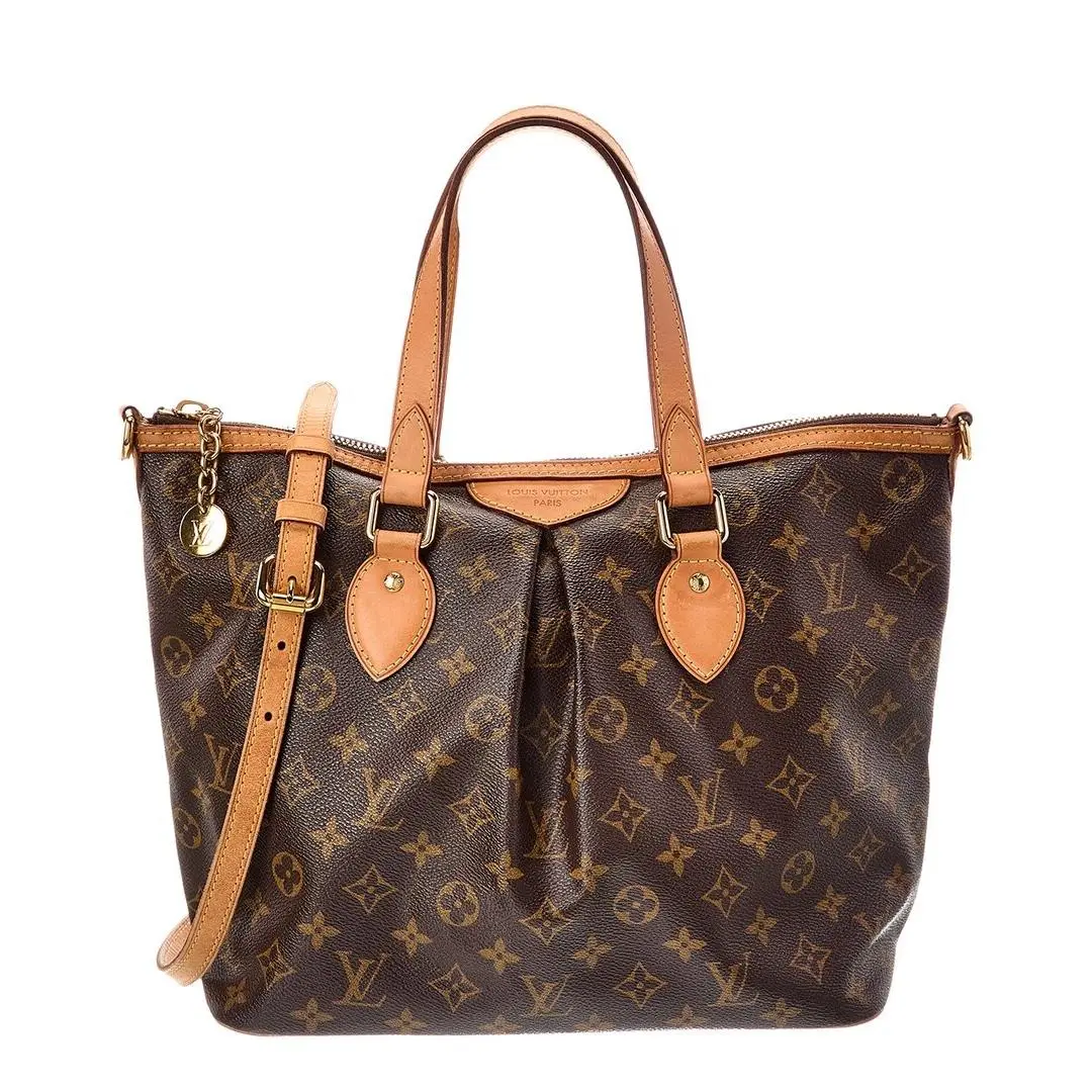 Brown Monogram Canvas Palermo Pm Pre-loved Women`s by Louis Vuitton