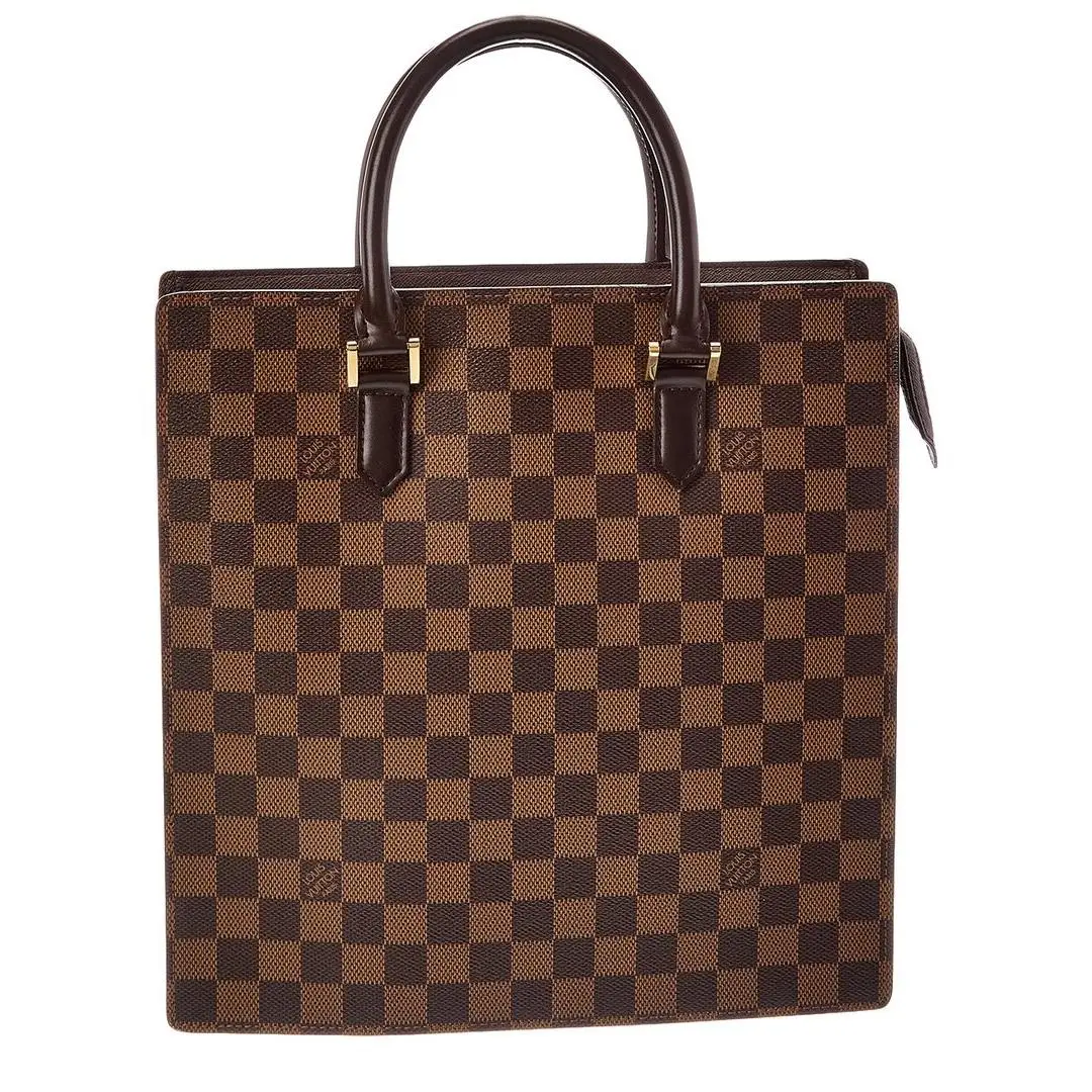 Brown Damier Ebene Canvas Venice Pre-loved Women`s by Louis Vuitton