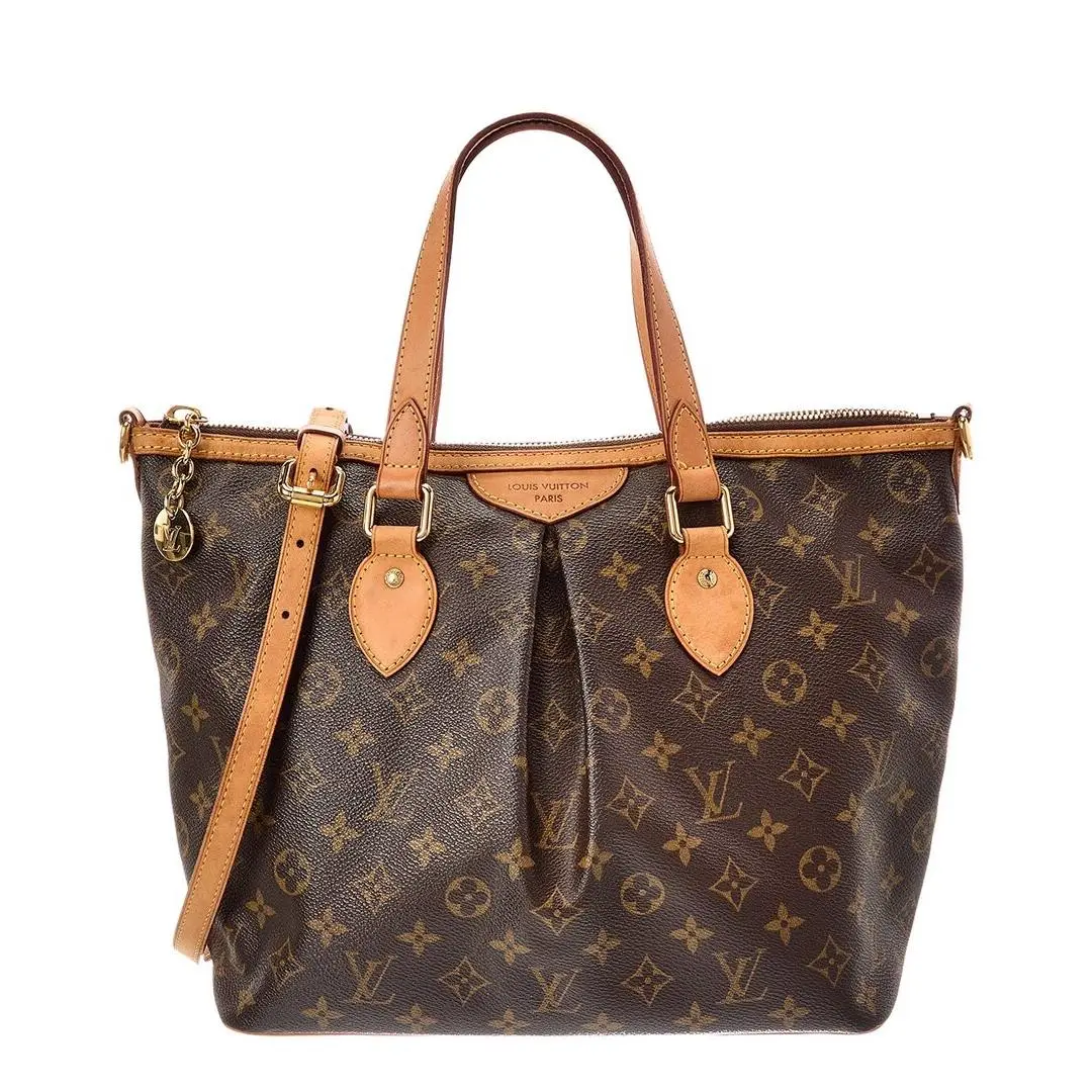 Brown Monogram Canvas Palermo Pm Pre-loved Women`s by Louis Vuitton