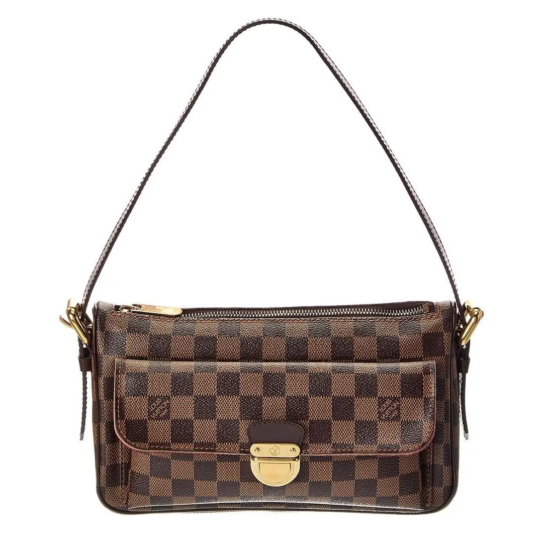 Brown Damier Ebene Ravello Gm Pre-loved Women`s by Louis Vuitton