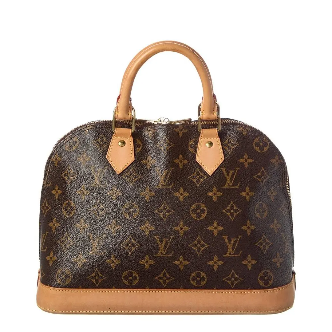 Brown Monogram Coated Canvas Alma Pm Pre-loved Women`s by Louis Vuitton