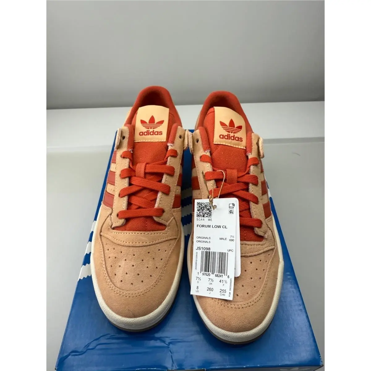 Adidas shoes - adidas Forum Low CL - Forum Low - Orange 5
