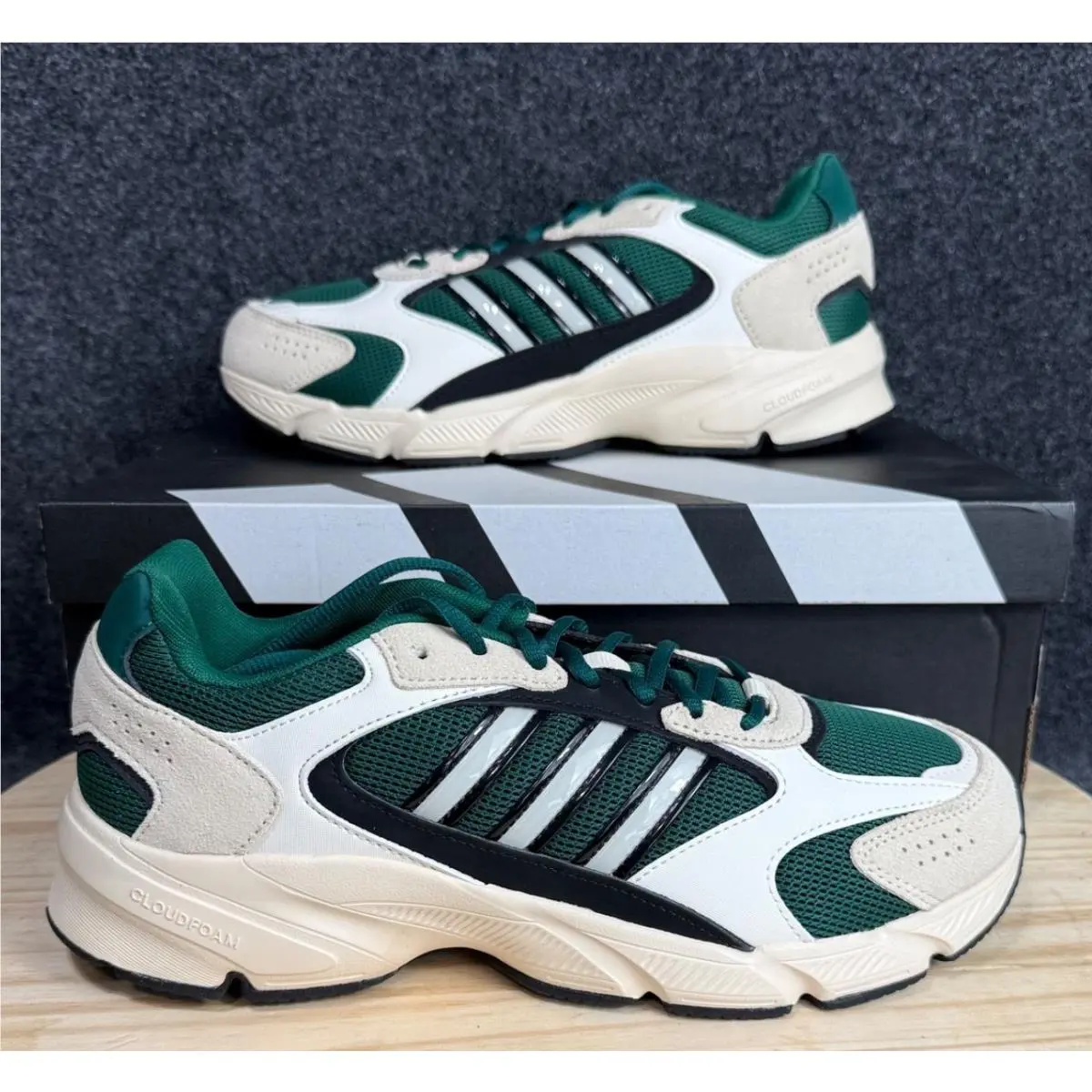 Crazychaos 2000 Día de Muertos Sneakers Mens Size 10 Creme/wht/blk/silver by Adidas