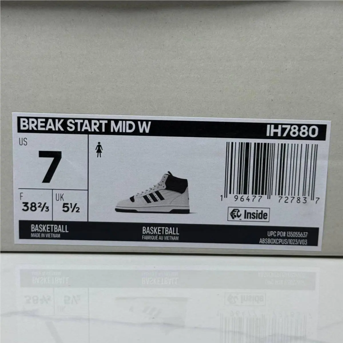 Adidas shoes - Break Start Mid W - Break Start Mid - White 10