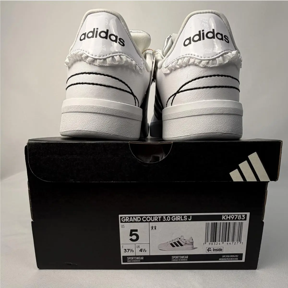 Adidas shoes - adidas Grand Court - Grand Court - KH9783 - Black, White 7