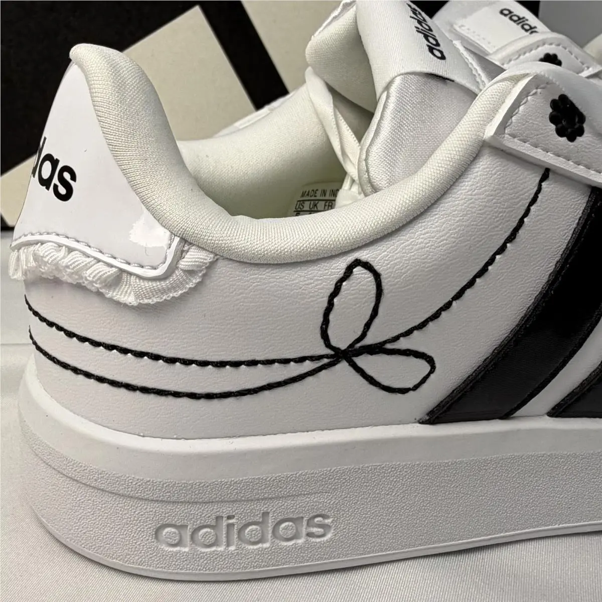 Adidas shoes - adidas Grand Court - Grand Court - KH9783 - Black, White 2