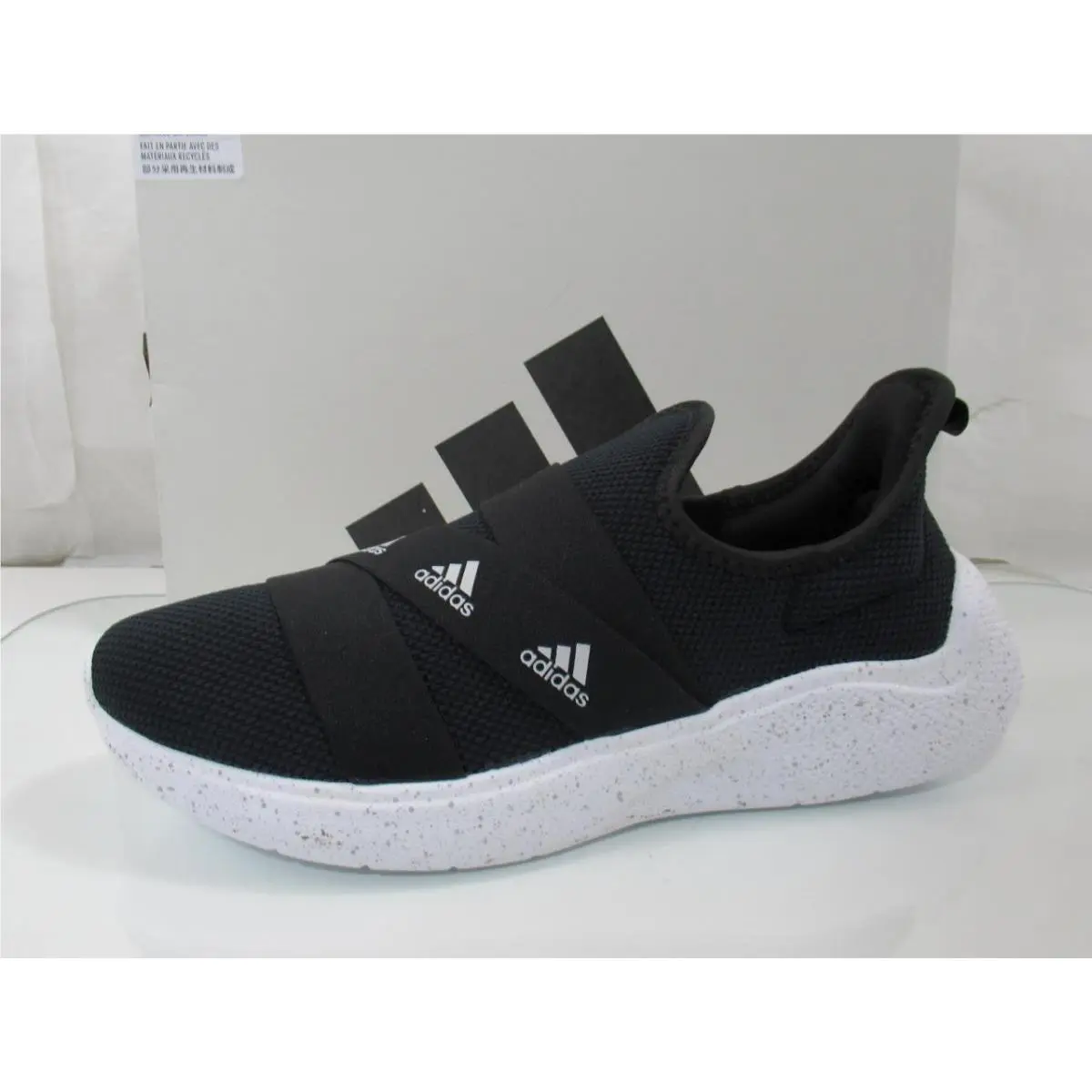 Adidas shoes - Women`s adidas Pure Motion Adapt Slip On - ID4429 - Black (UPC: 196465978715) 0