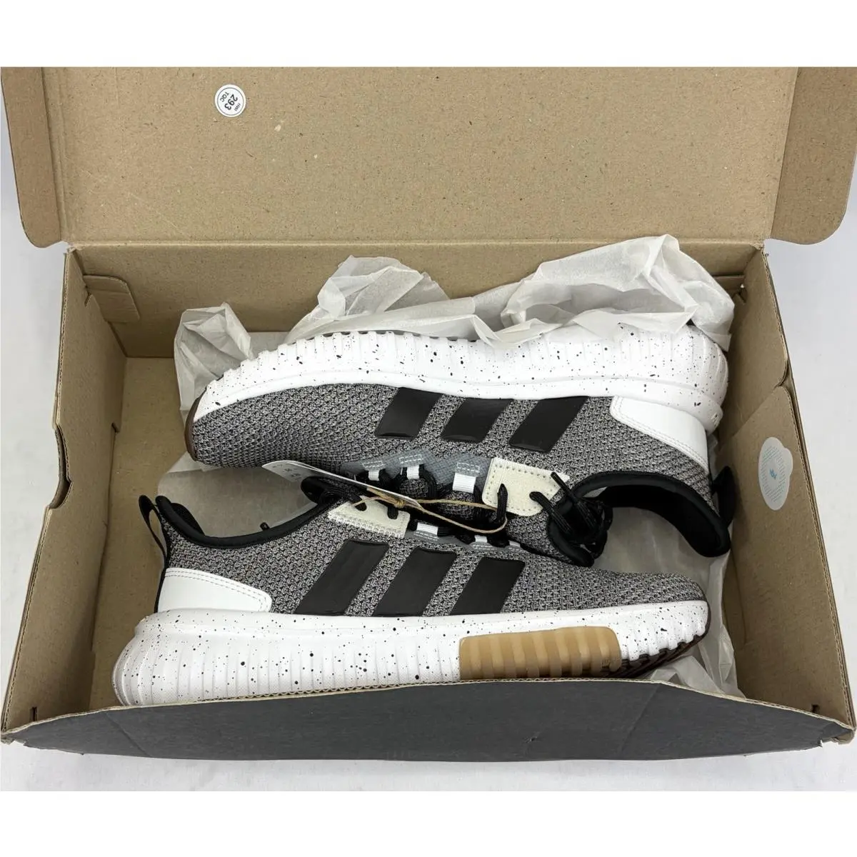 Adidas shoes - adidas Kaptir 4.0 - Kaptir - JR8531 - White/Black/Gum (UPC: 197621327088) 9