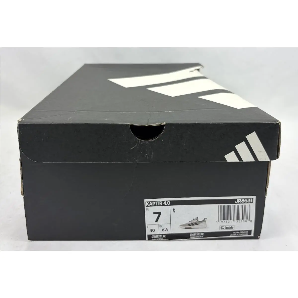 Adidas shoes - adidas Kaptir 4.0 - Kaptir - JR8531 - White/Black/Gum (UPC: 197621327088) 15