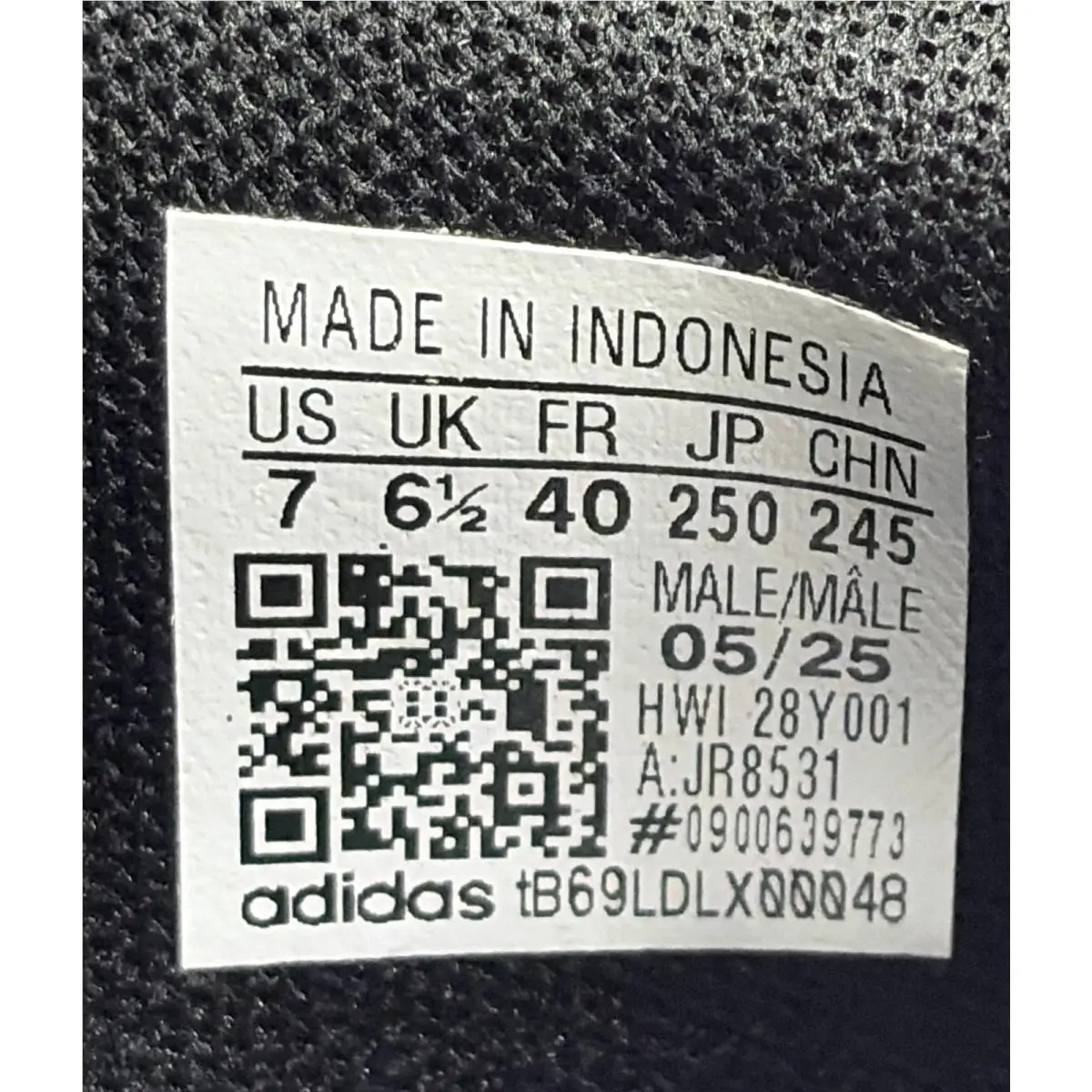 Adidas shoes - adidas Kaptir 4.0 - Kaptir - JR8531 - White/Black/Gum (UPC: 197621327088) 7