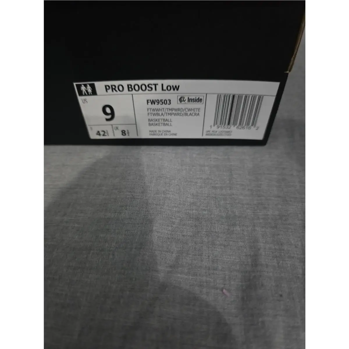 Adidas shoes - adidas Pro Boost - Pro Boost - FW9517 - White (UPC: 191532626162) 11