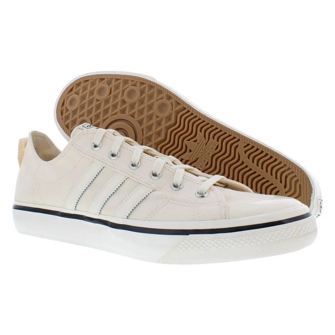 Nizza RF 74 Mens Shoes Size 14 Color: Ecru Tint/cloud White/core Black by Adidas
