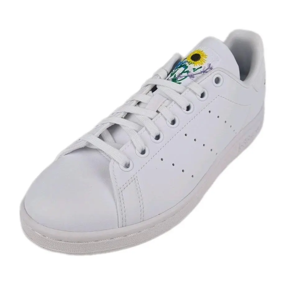 Adidas Stan Smith J HP6209 Shoes White Originals Leather Size 7Y = 8.5 Wmns