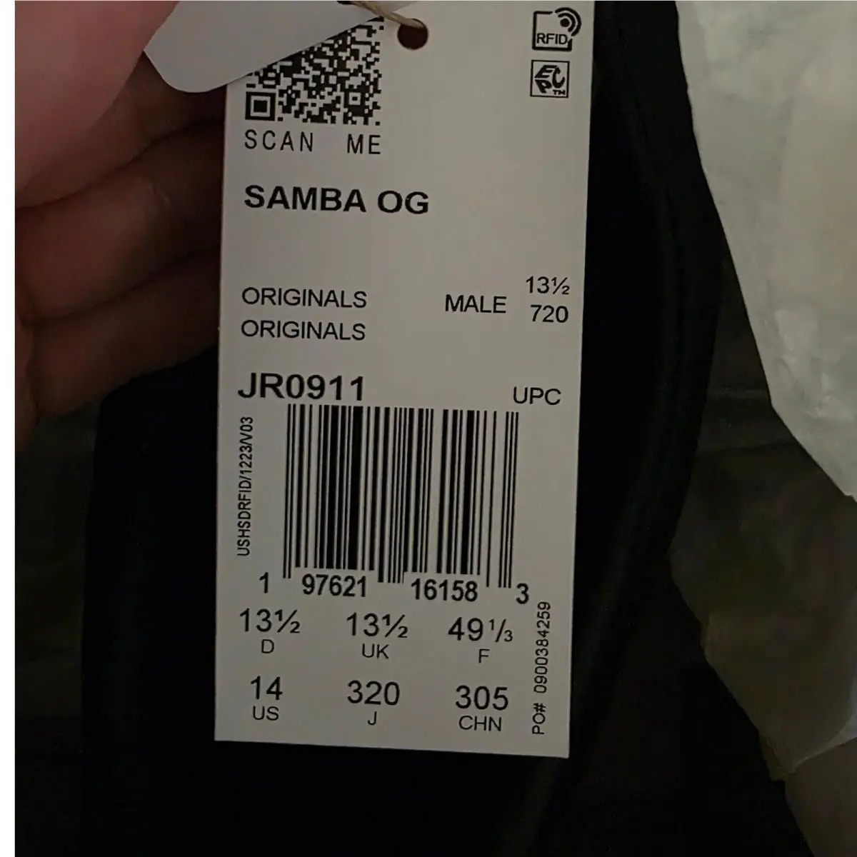 Adidas shoes - adidas Samba OG - Samba - Black 6
