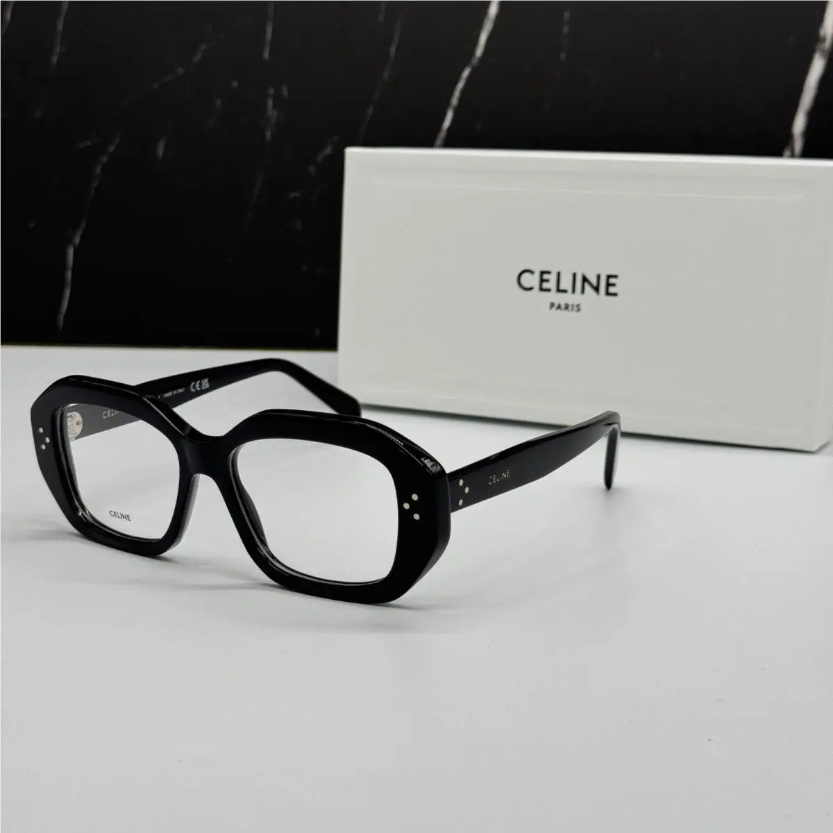 CL50156I 001 Black Women Eyeglasses  by Celine
