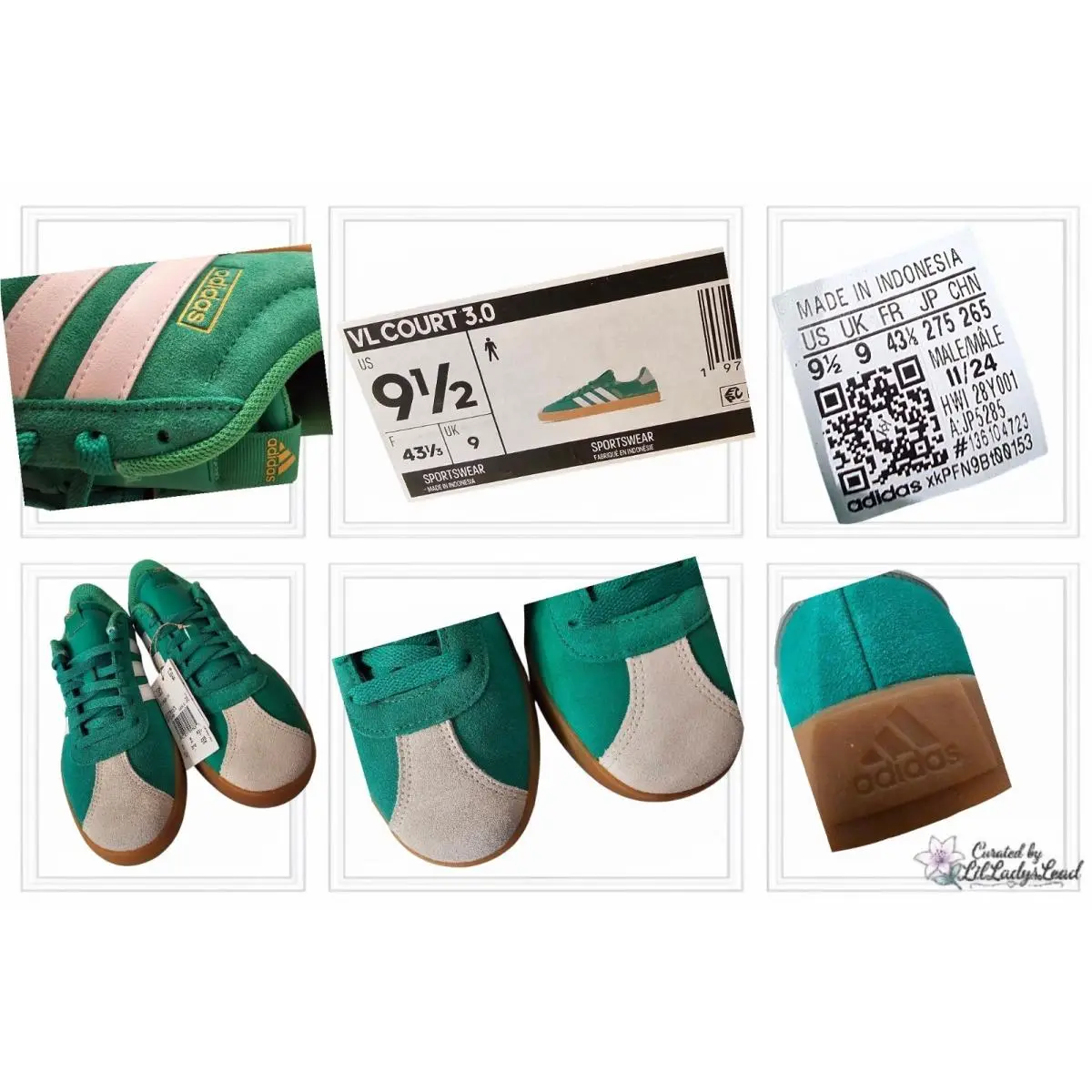Adidas shoes - Adidas VL Court 3.0 - Court - JP5285 - Green 7