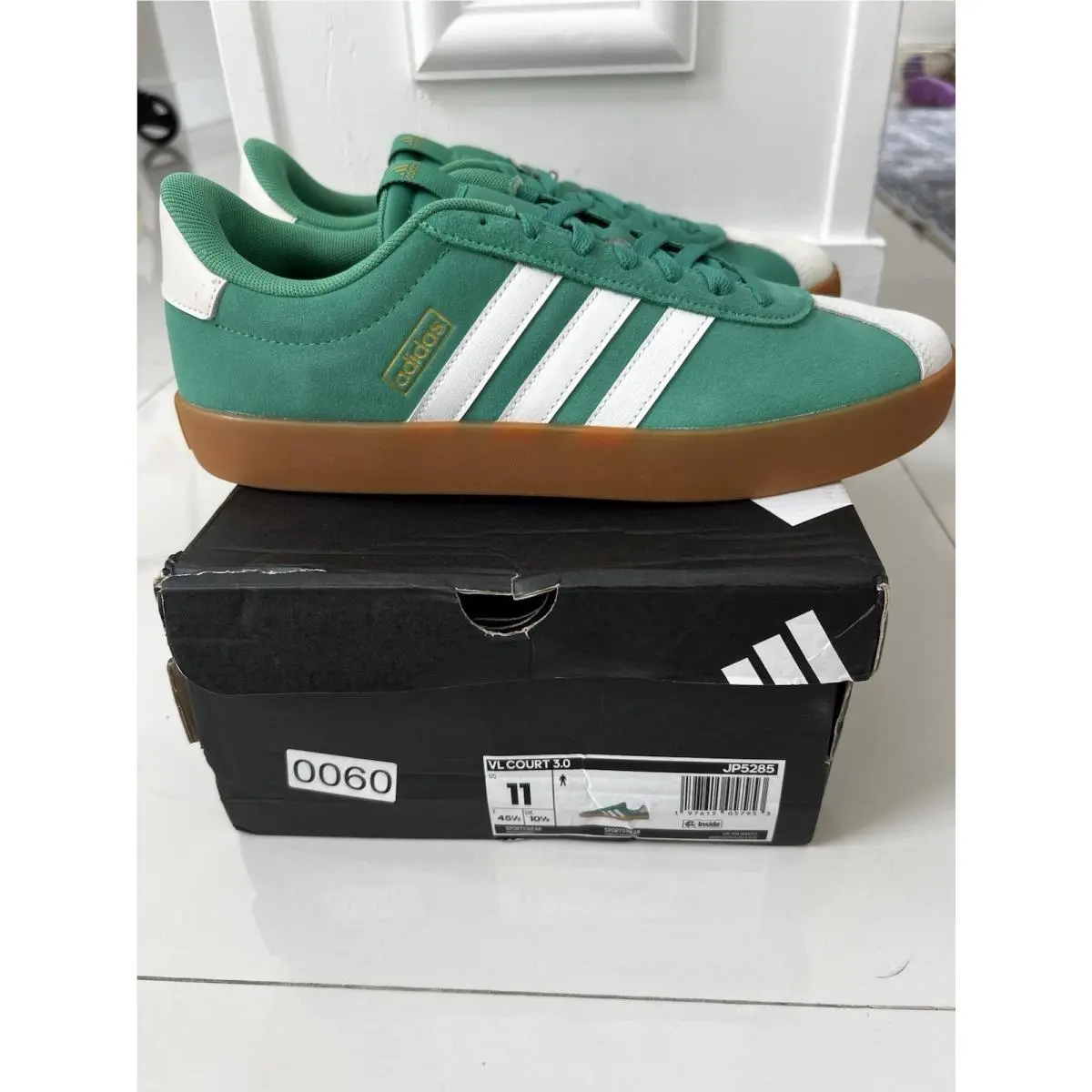 Adidas shoes - VL Court 3.0 - Court - JP5285 - Green 1