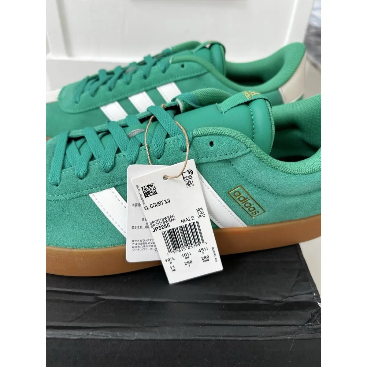 Adidas shoes - VL Court 3.0 - Court - JP5285 - Green 8
